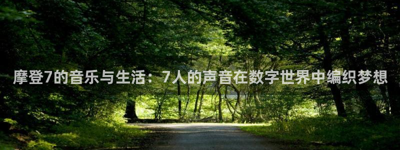 2元网河南二十二选五：摩登7的音乐与生活：7人的声音在数字世界中编织梦想