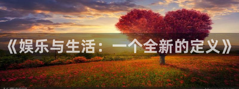 3d和值走势图2元网：《娱乐与生活：一个全新的定义》